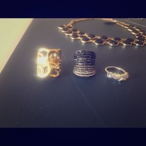 Set of 3 Rings (size 6?)